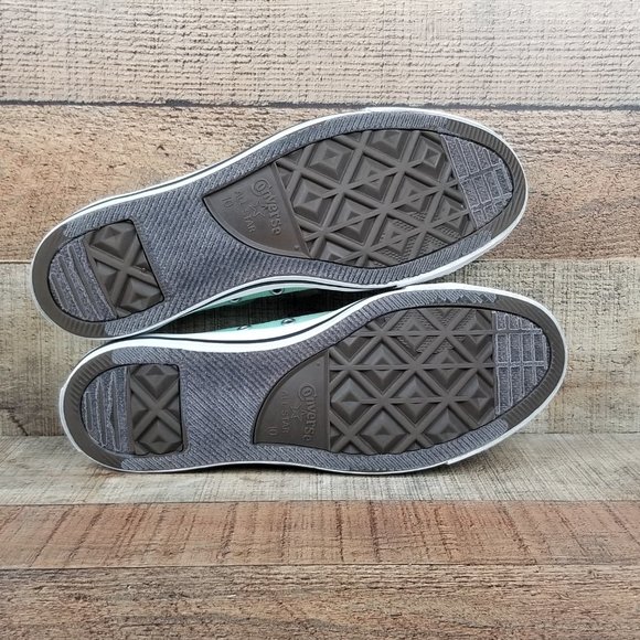 Converse All Star Lo Beach Glass Mint Green Shoes - Picture 7 of 8